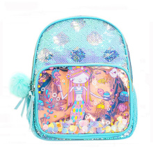 2020 Fashion Reversible Sequin Backpack Glitter Girls School Bags